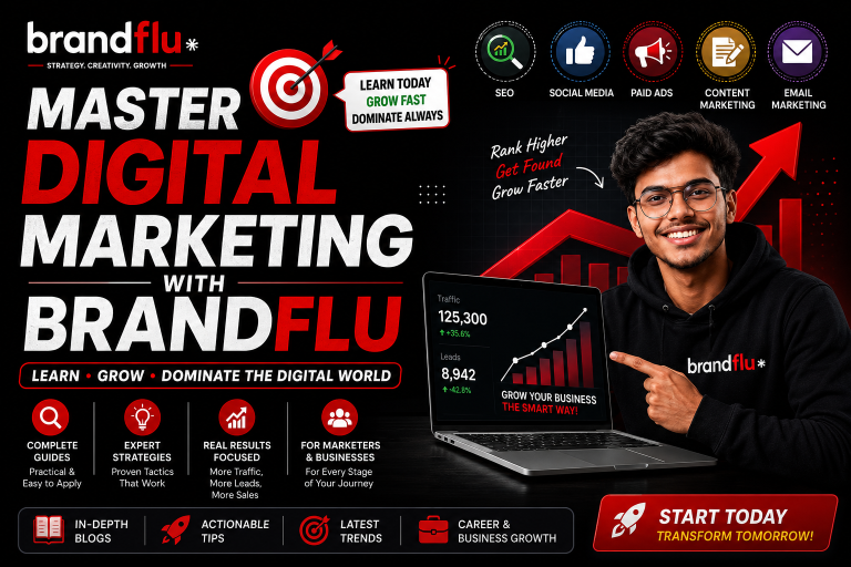 Master Digital Marketing with Brandflu: Your Complete Learning & Industry Resource
