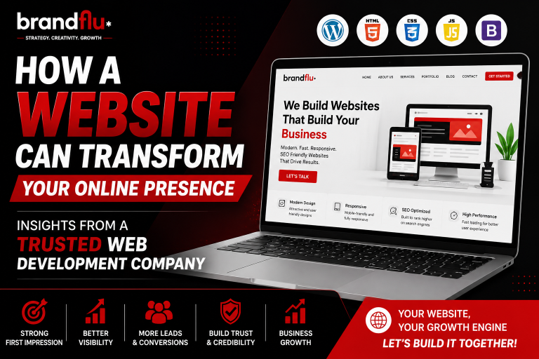 How a Website Can Transform Your Online Presence — Insights from a Trusted Web Development Company